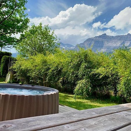 Appartement Avec Jacuzzi Dans Chalet Prive, Grande Terrasse, Parking Gratuit Ле Уш Екстериор снимка